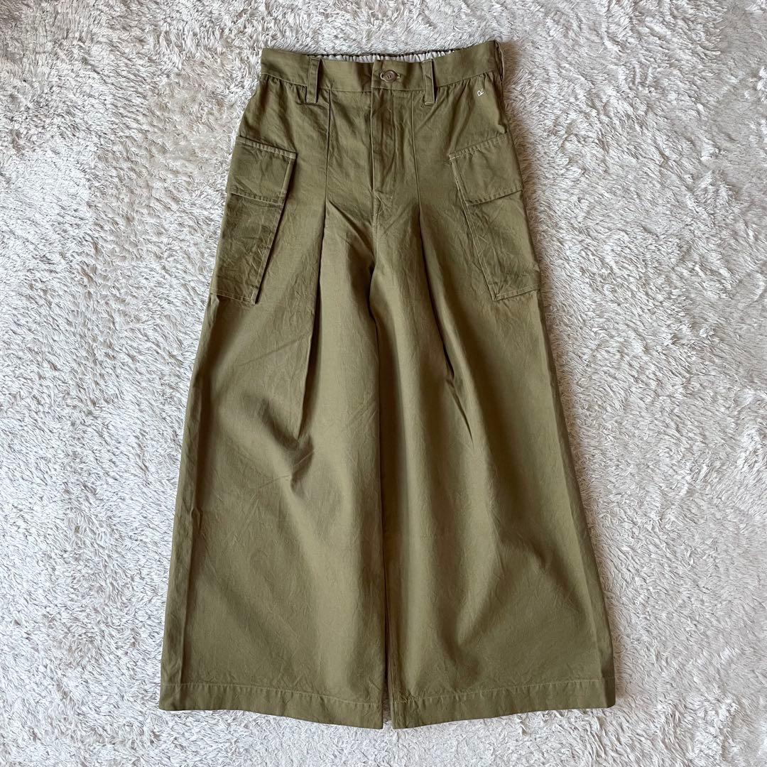45R 極美品 45R サードオックスDECK PANTS 2 カーキ
