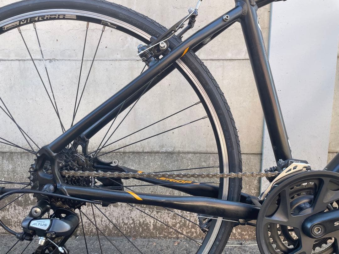 【超美品・整備済】メリダ クロスウェイ100 21速 クロスバイク　CT460