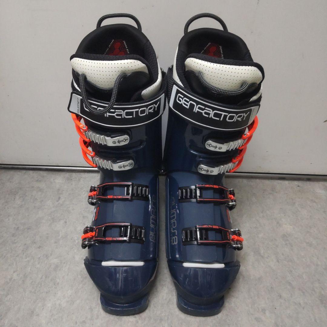 GENFACTORY BUMPS8 28cm スキーブーツ ネイビー
