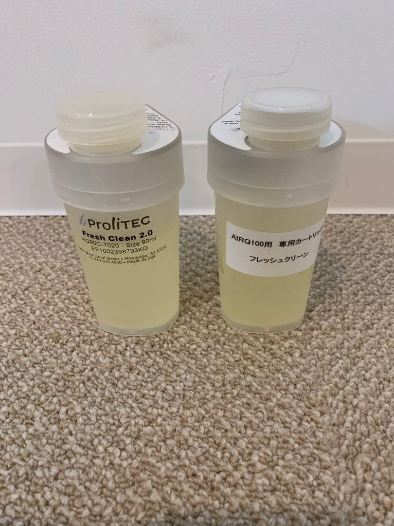 新古品 AIRQ100専用カートリッジ フレッシュクリーン 90ml