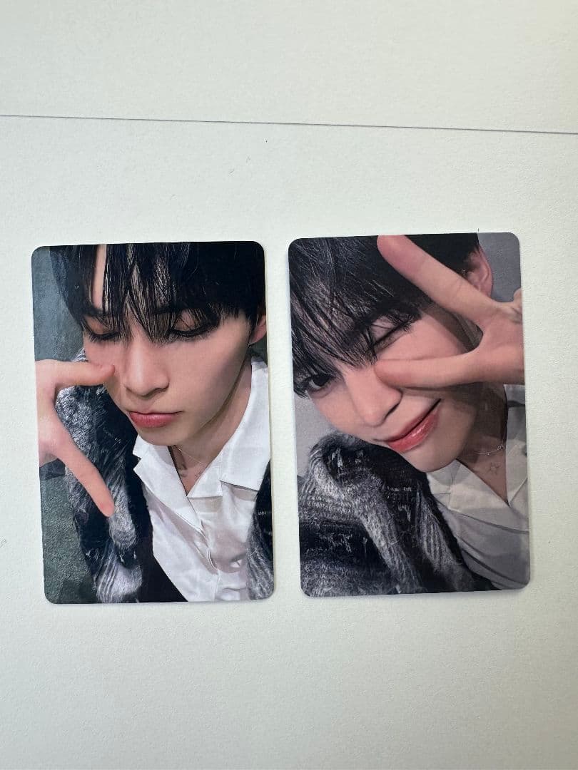 ZB1 負け B賞 あっち向いてホイ ゼベワン ン ハンビン トレカ2枚