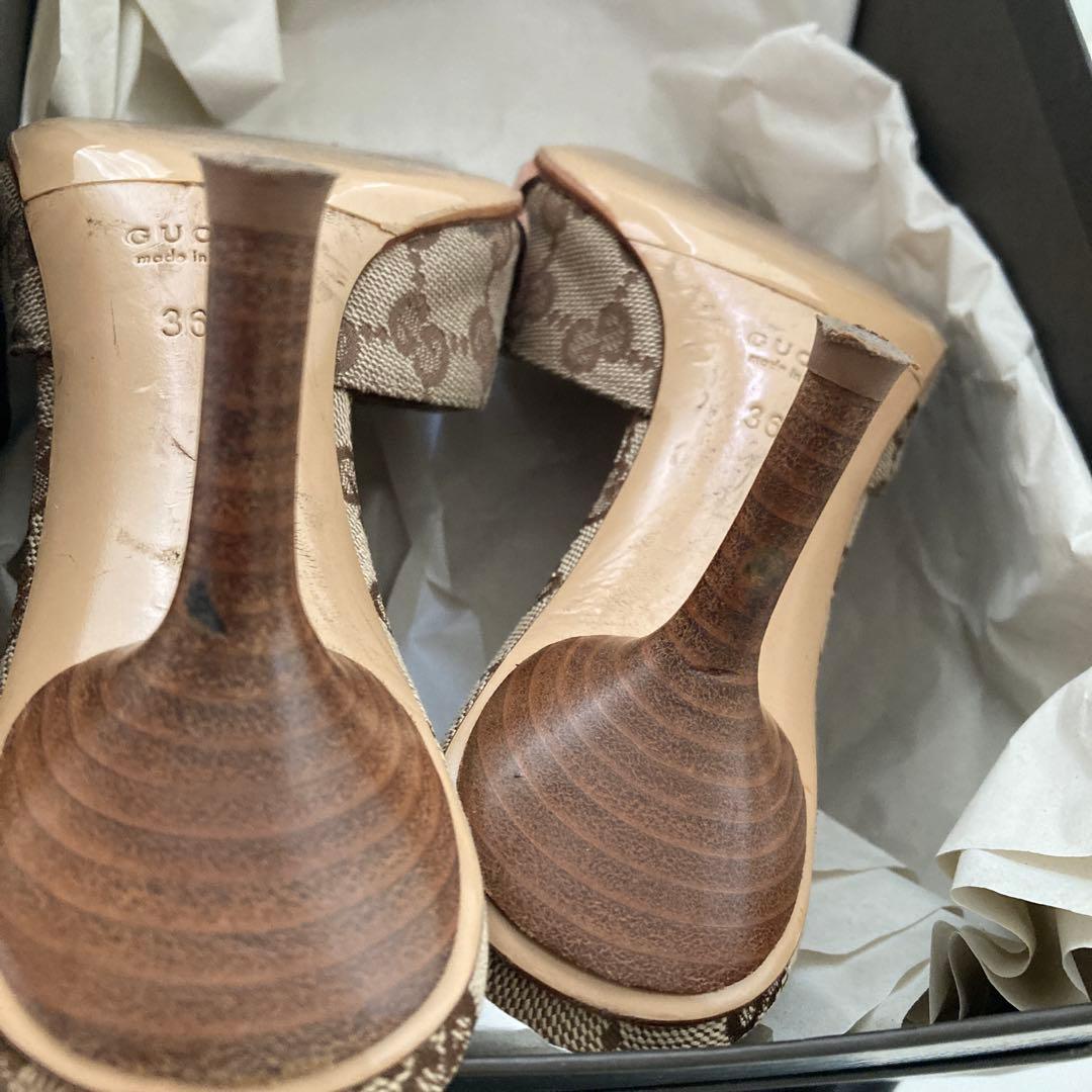 グッチ　ミュールサンダル