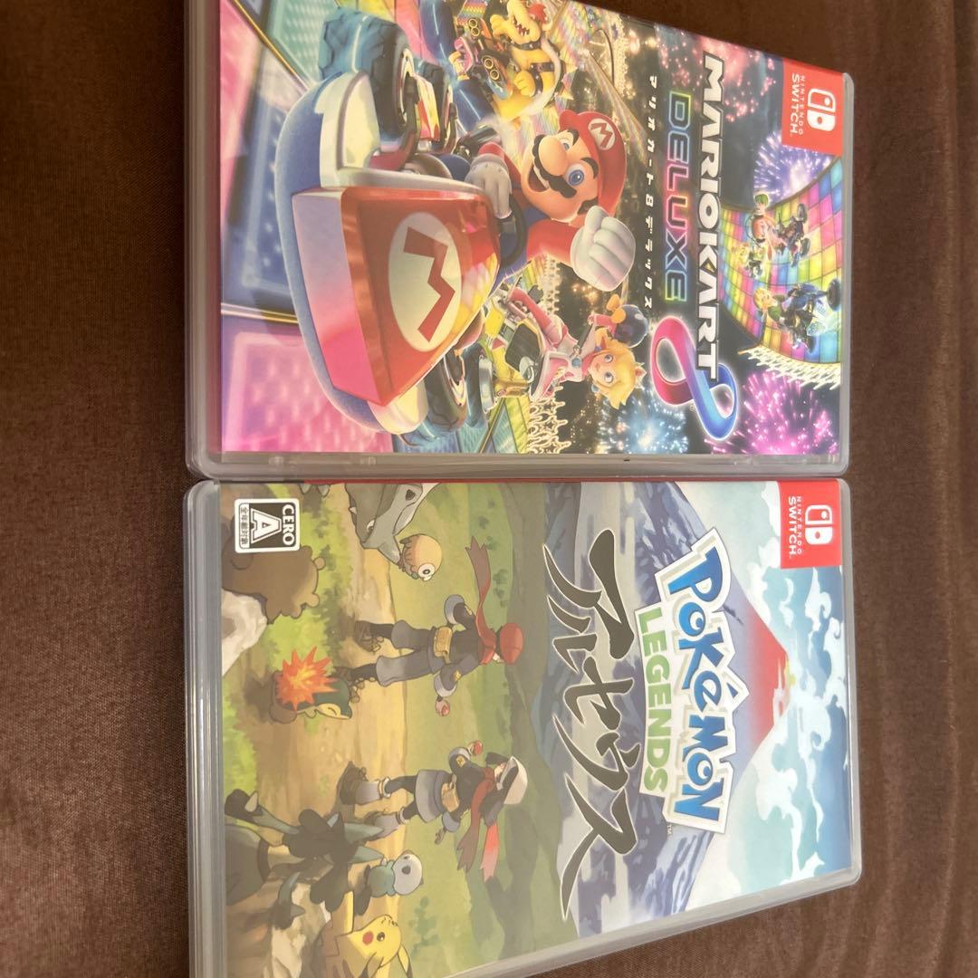 Switch Lite グレー 本体Pokemonアルセウス/マリオカート8