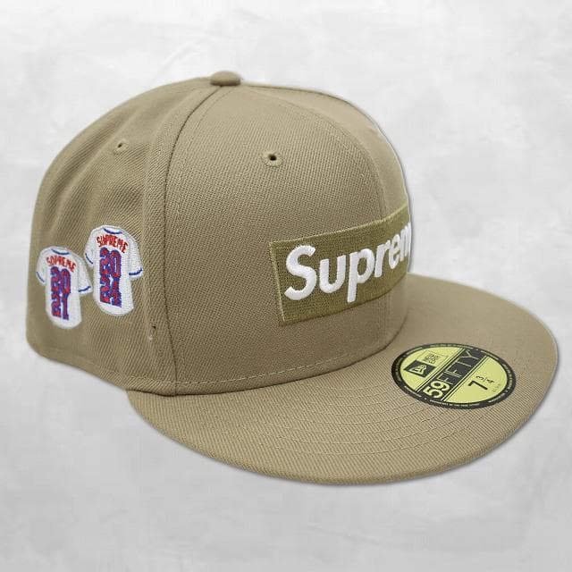 SUPREME Jerseys Box Logo New Era キャップ
