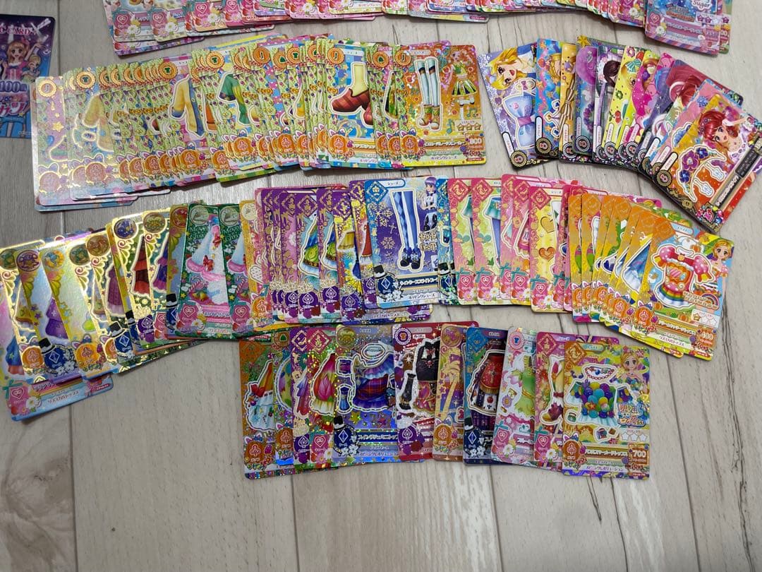 旧アイカツカード 大量まとめ売り　約220枚セット