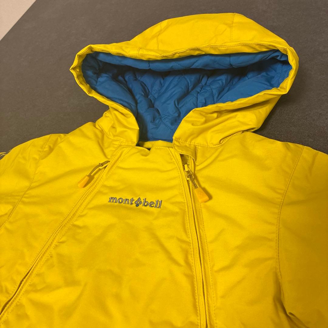 mont-bell 子供用スキーウェア イエロー　80