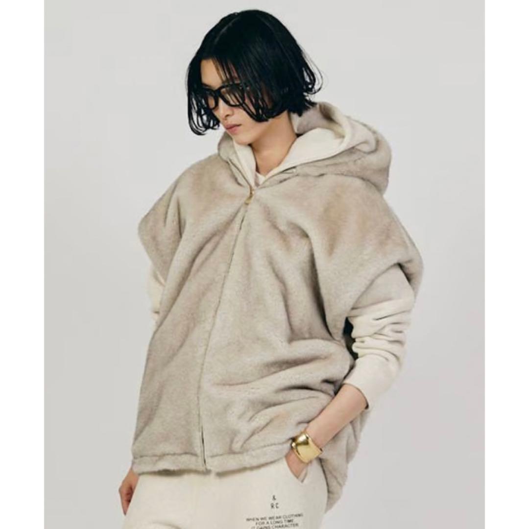 美品 Curensologyカレンソロジー ミンクライクファー 大草直子さん着用