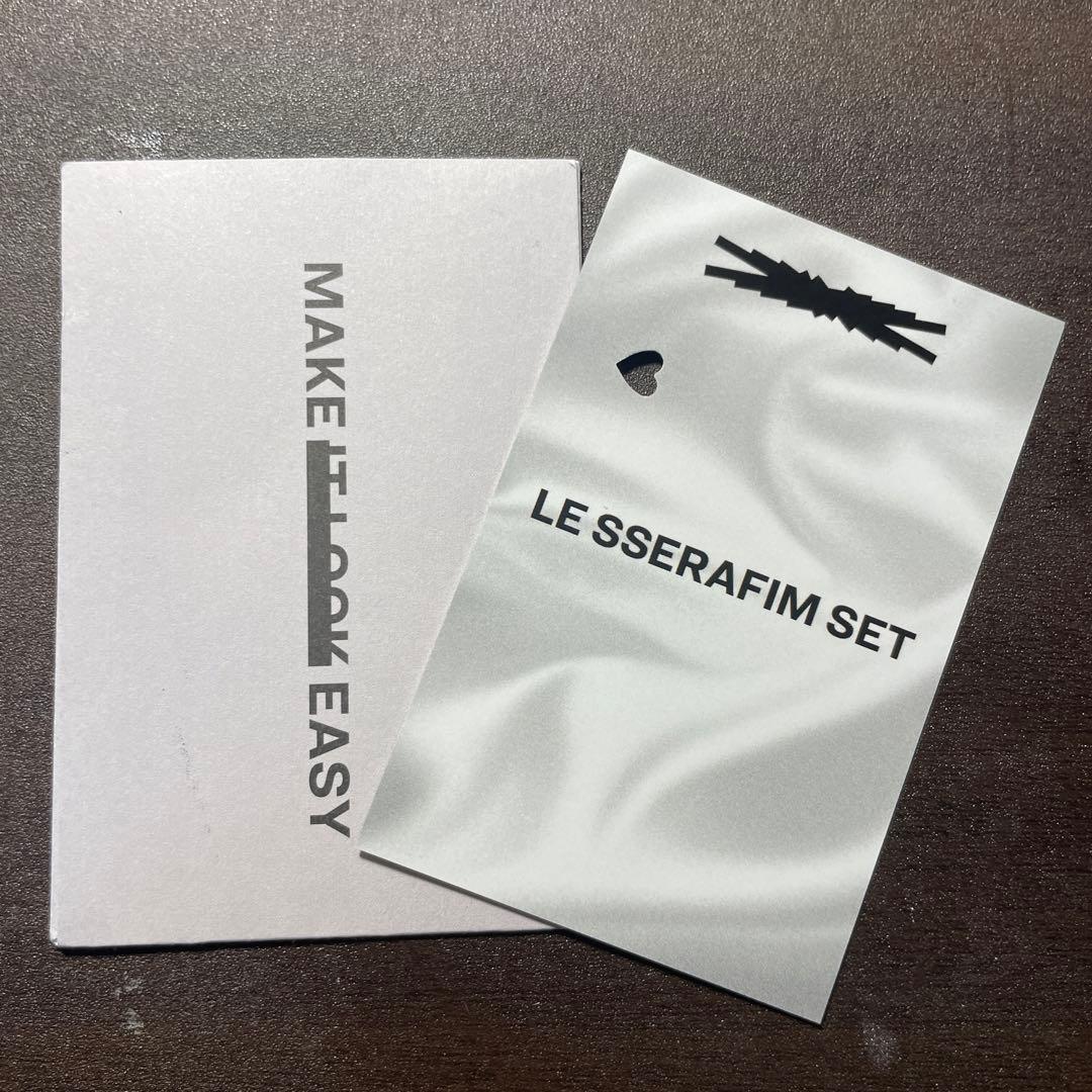 lesserafim ルセラ　サノク　全員　限定トレカ　5枚セット