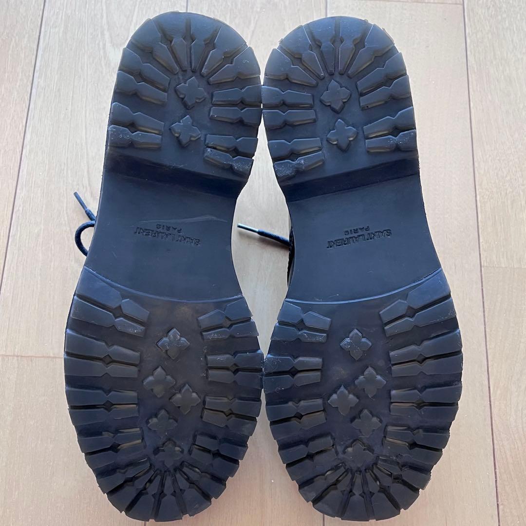 プロフ必読☆SAINT LAURENTレースアップシューズ22.5cm