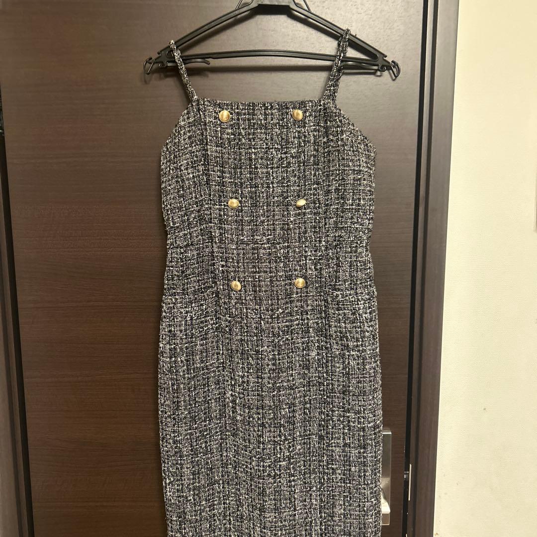 JUSGLITTY テーラリングキャミワンピース