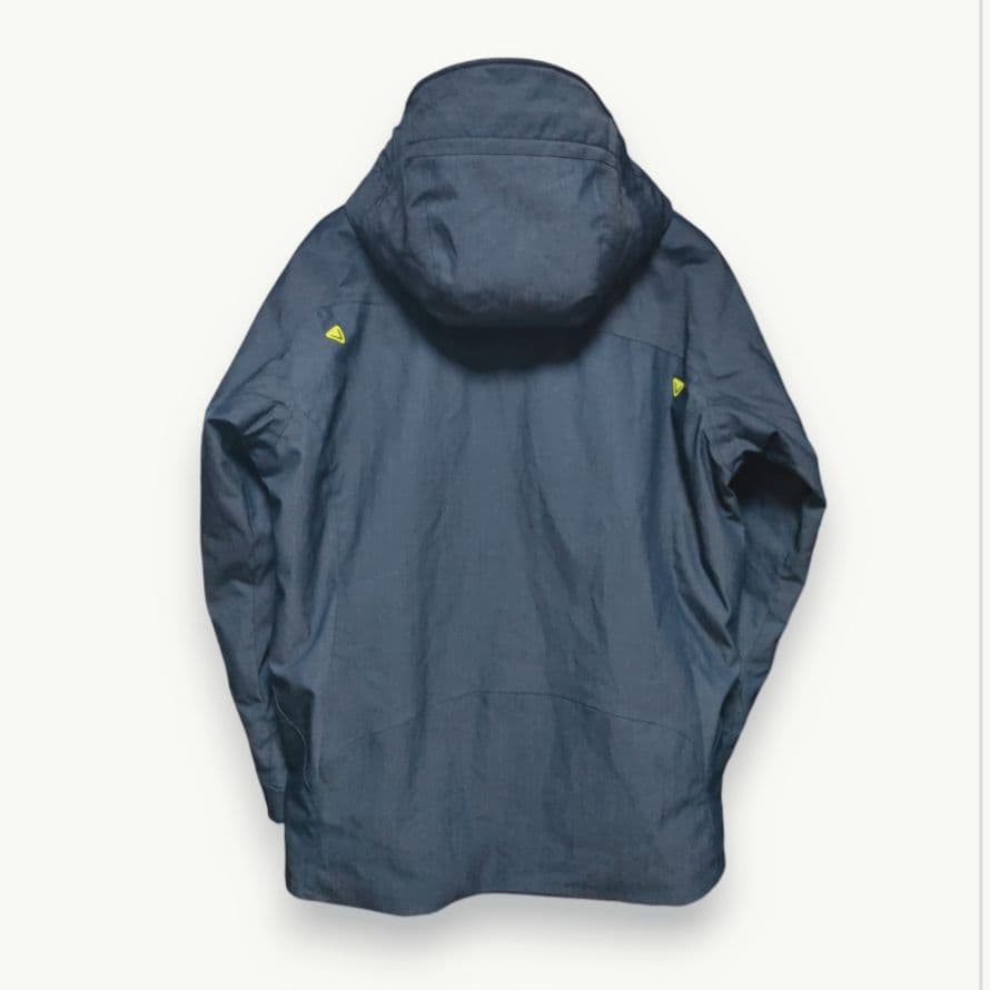 フェニックス 防水透湿スキーウェア 中綿防寒 ジャケット メンズM インディゴ