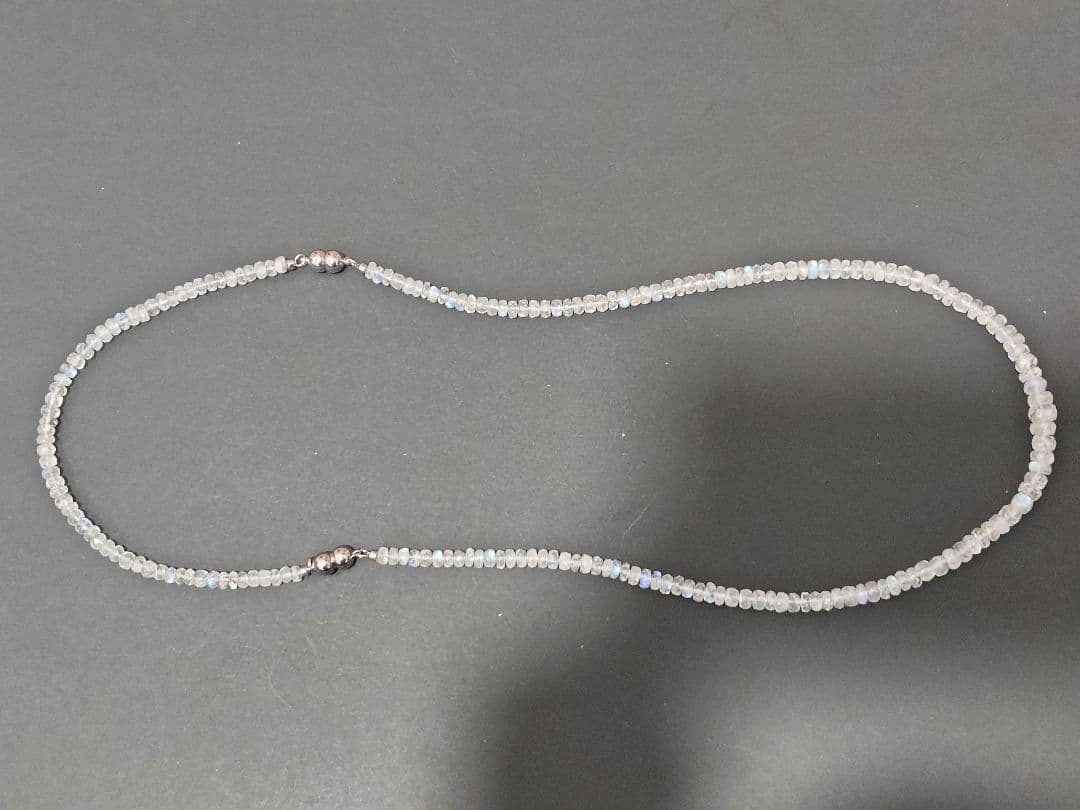 gstv Silverムーンストーンネックレス＆ブレスレット　付属品なし