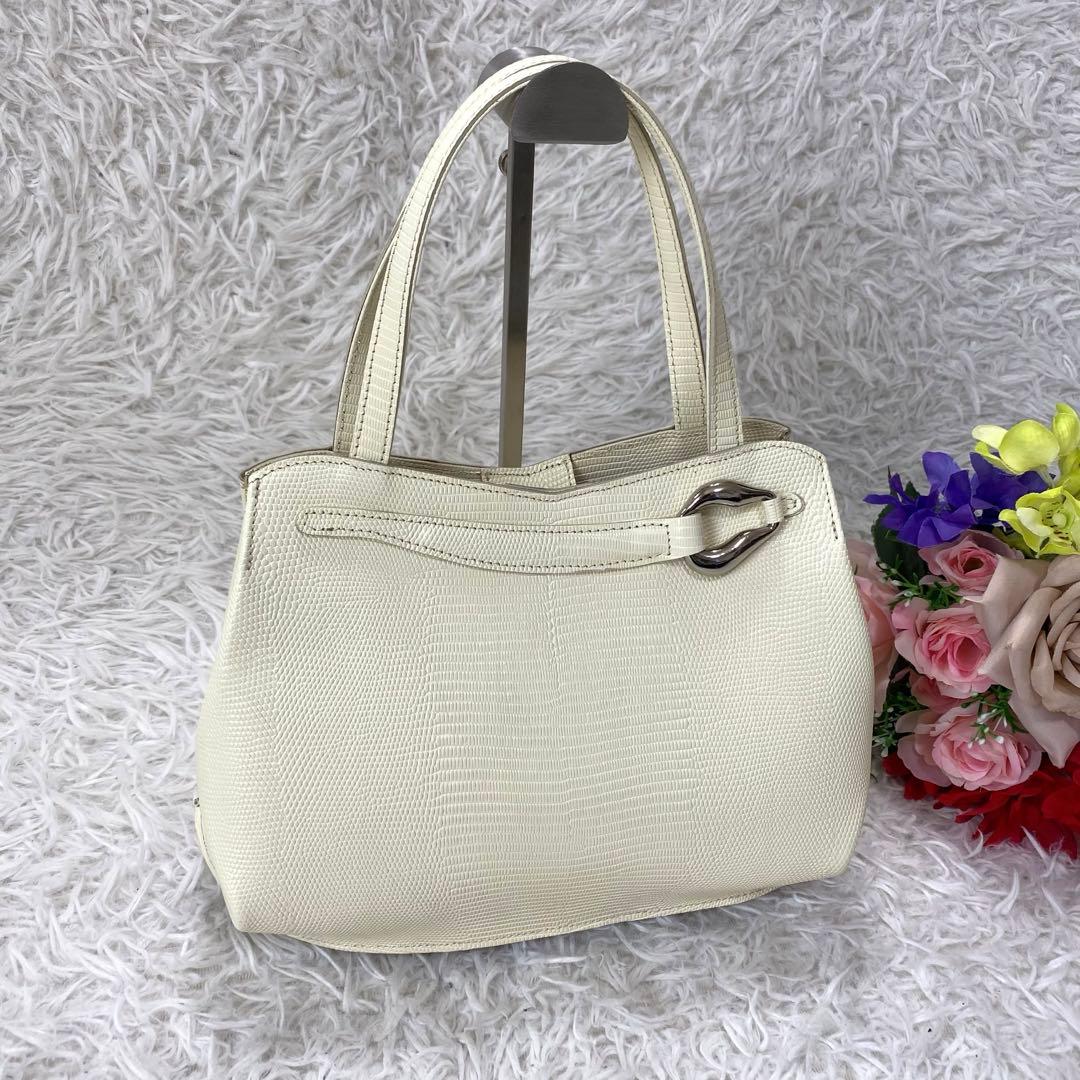 人気完売品✨TOFF&LOADSTONE バロン リザード ハンドバッグ