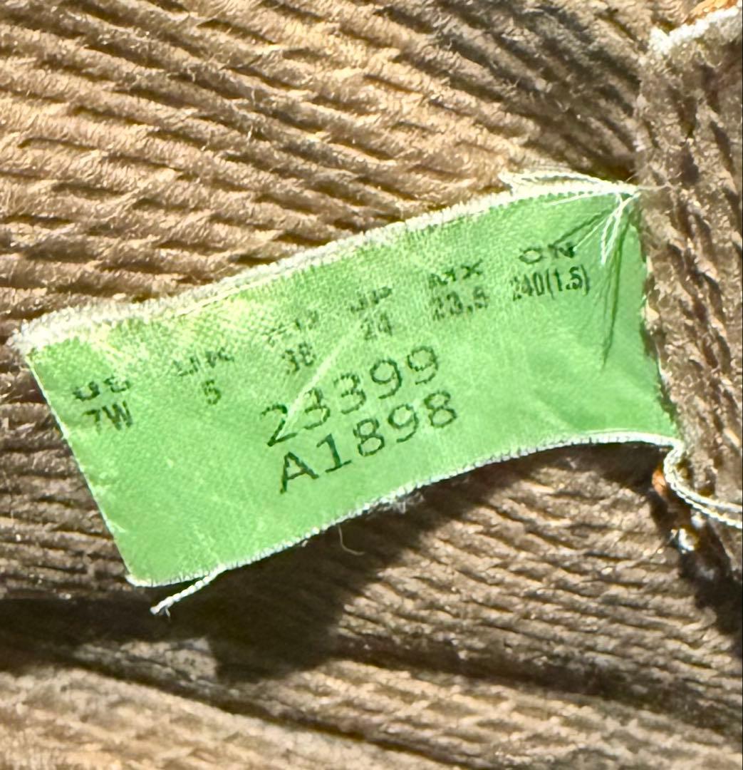 Timberland ブラウンレザー ワークブーツ　レディース　丈短め