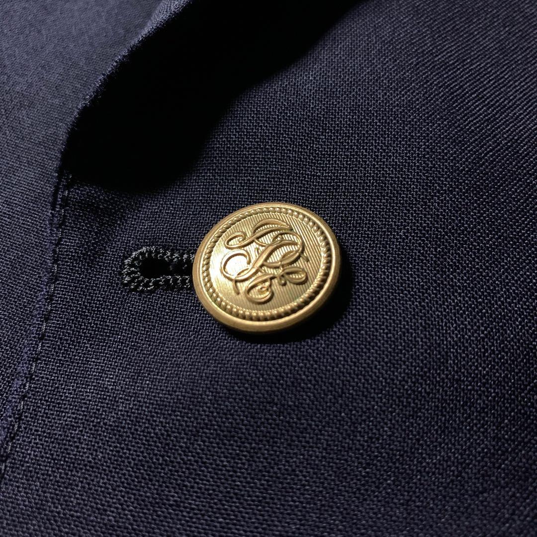 J.PRESS シングル 2B テーラードジャケット 紺ブレ 金ボタン YA5