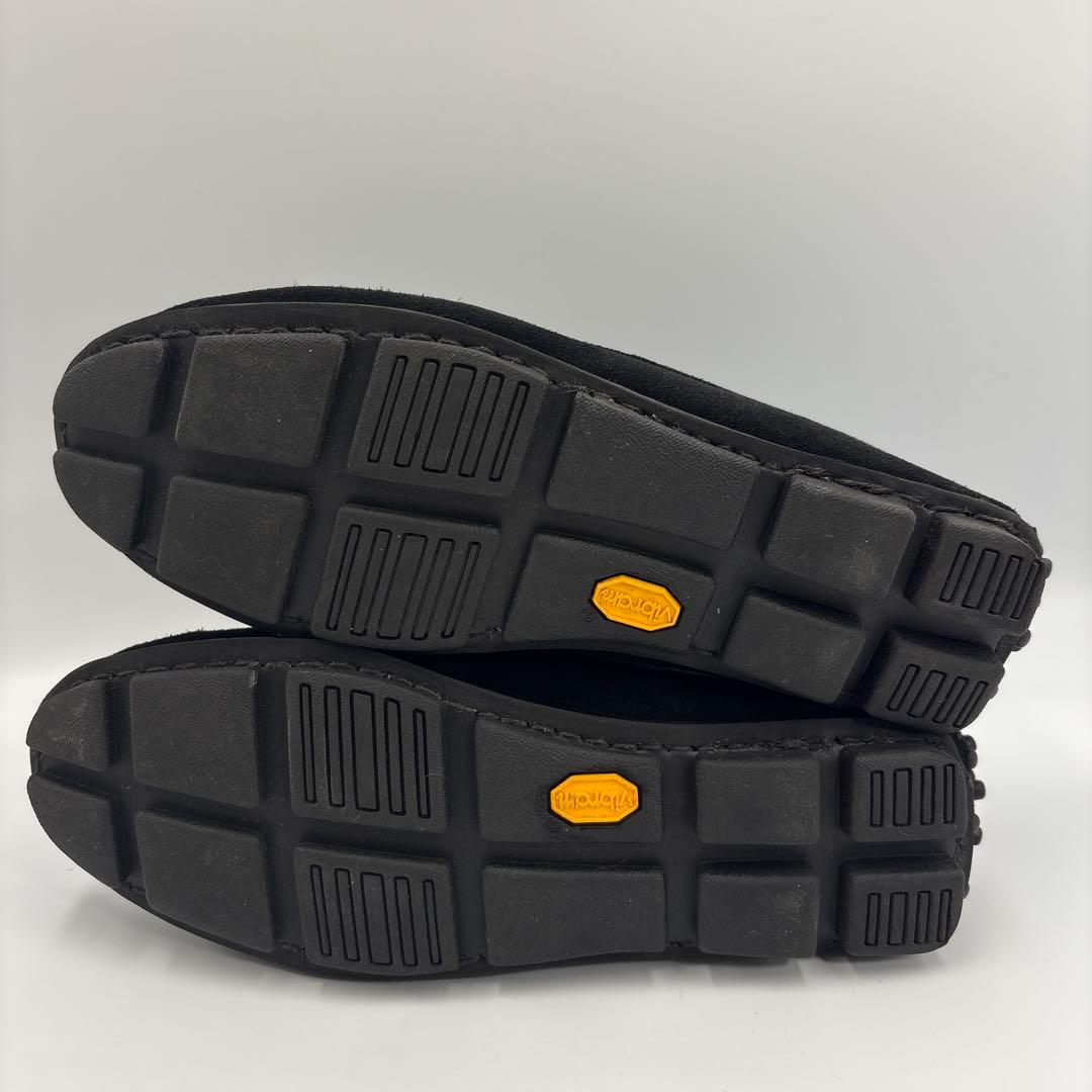 新品級✨TOD'S トッズ　ダブルT ブラック　スエード　ローファー　ビブラム