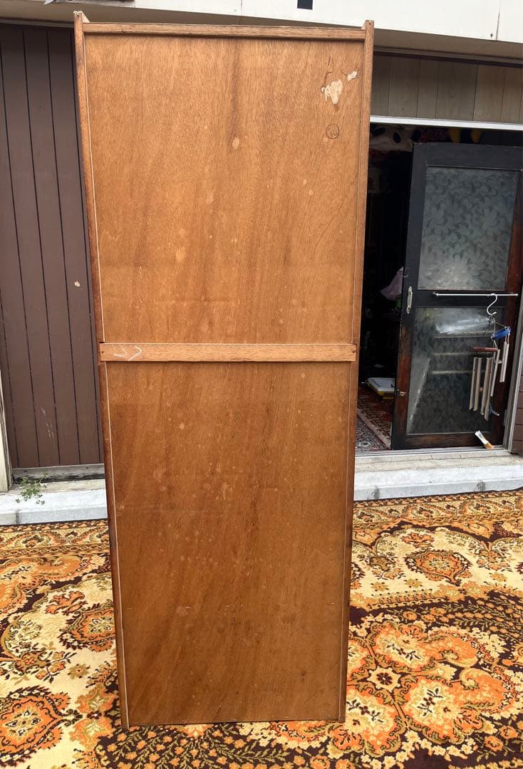 オレンジ クローゼット 昭和レトロ レトロポップ インテリア 当時物 収納