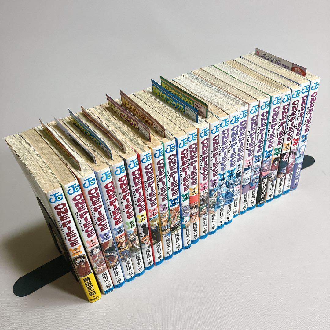 1巻以外は全て初版 ワンピース　１～１１０巻セット　帯付きチラシ付き多数