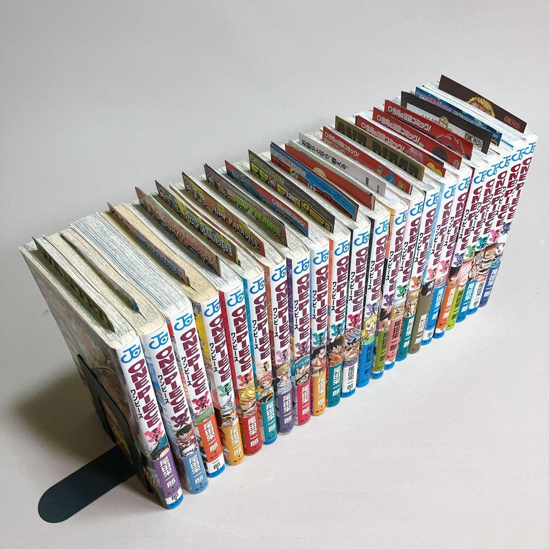 1巻以外は全て初版 ワンピース　１～１１０巻セット　帯付きチラシ付き多数