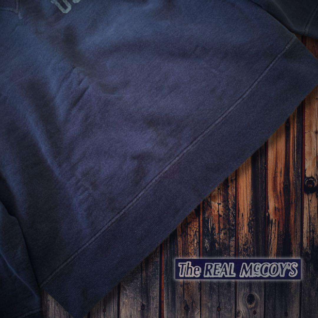 『皇帝降臨』The REAL McCOY'S（旧マ ッコイ）スウェット茄子紺