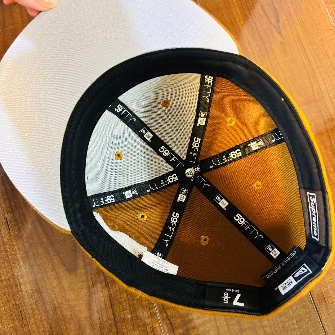 7 5/8　Supreme Money Box Logo New Era 茶