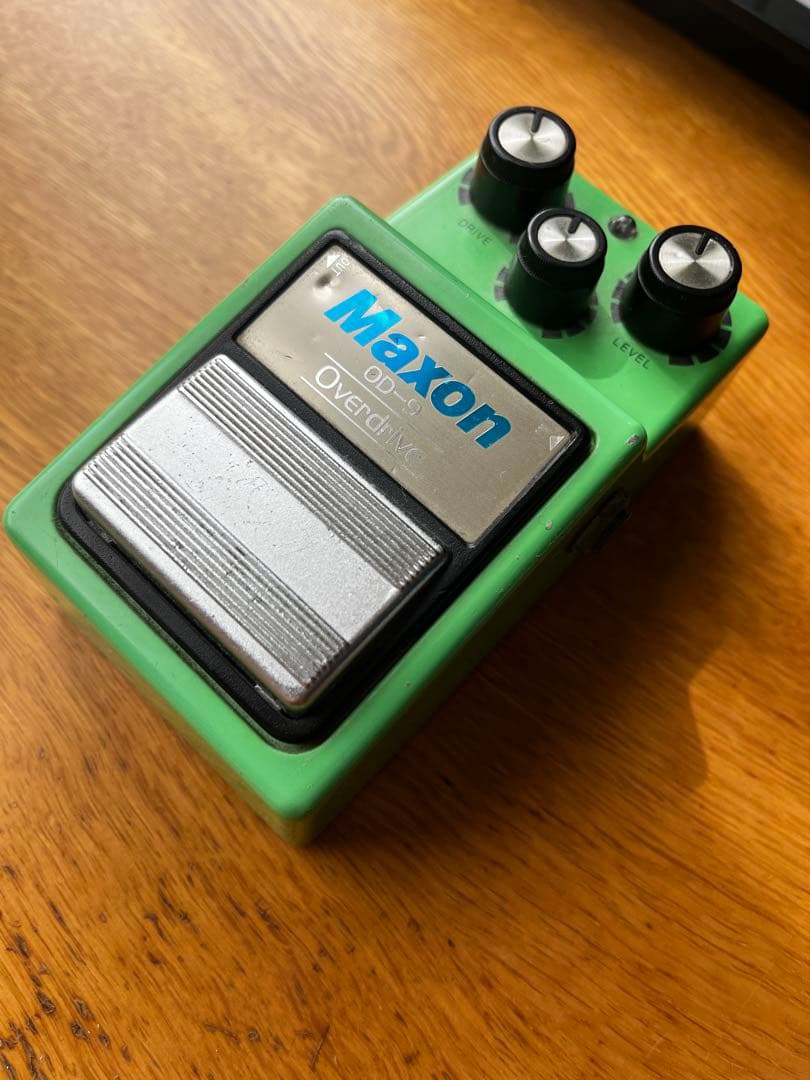 【ジャンク品】Maxon OD-9 (黒ラベル)JRC 2043DDの艶有