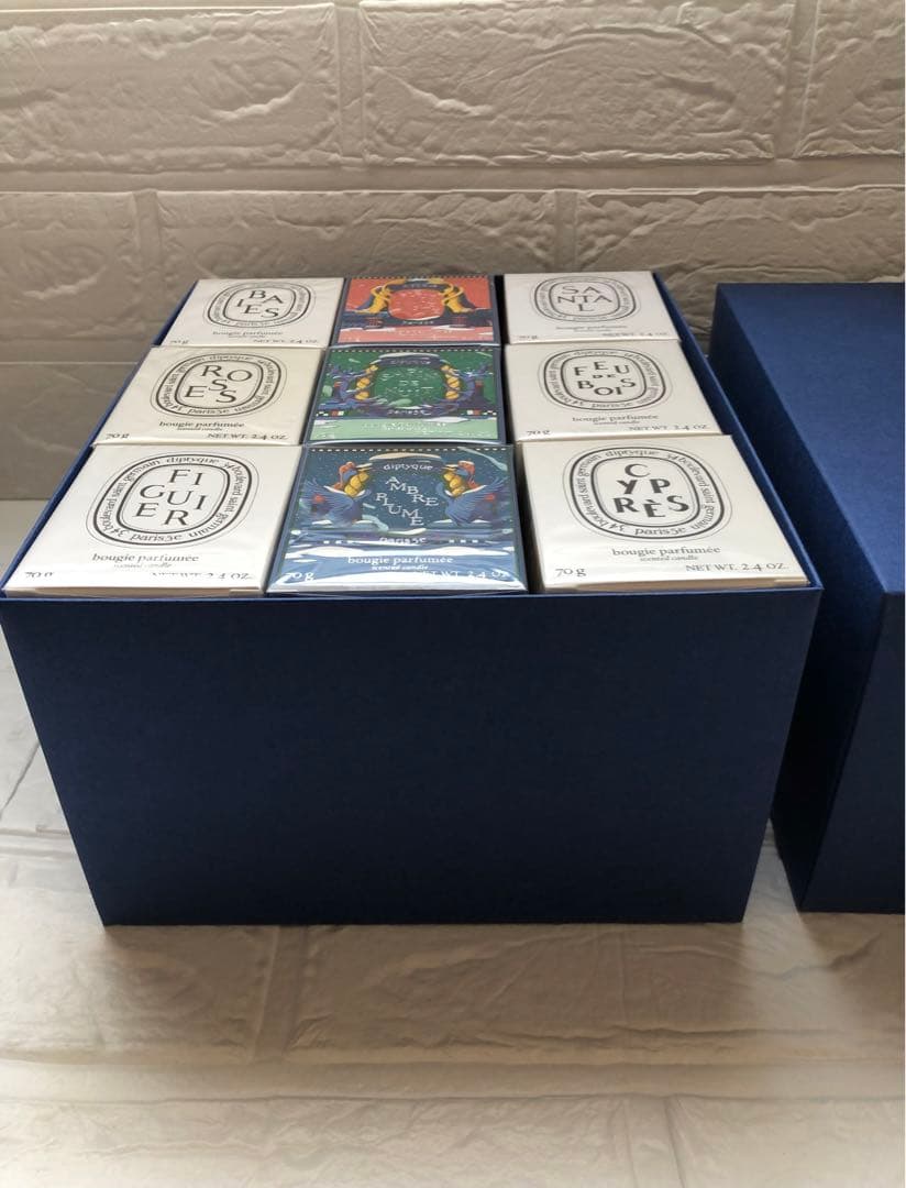 Diptyqueディプティッククリスマス限定 キャンドル3種入り　70g×18個