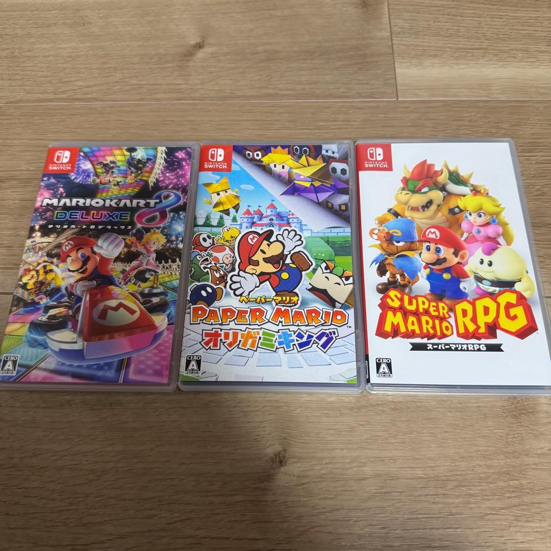 Switchソフト　マリオシリーズゲーム3本セット
