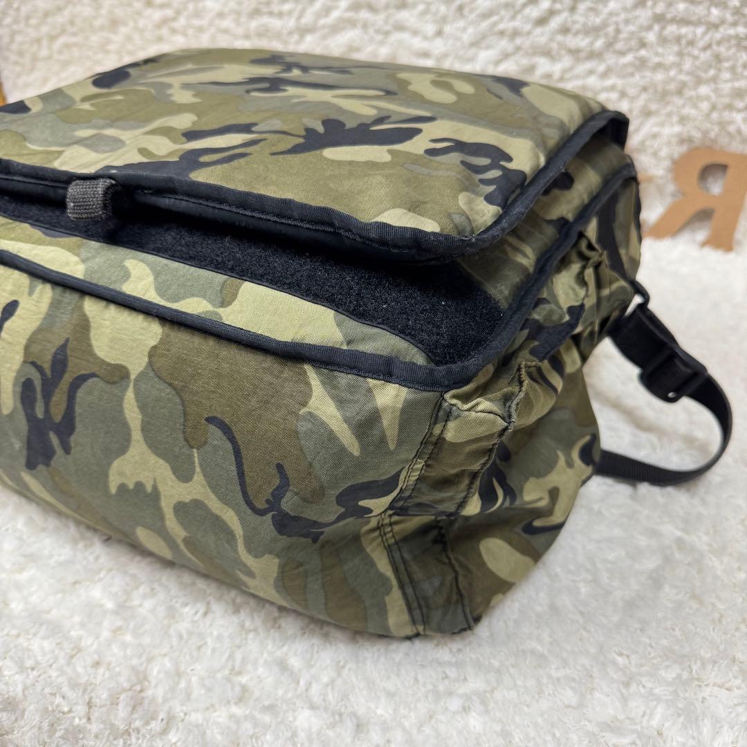 初期A BATHING APE / ベイシング エイプ　レコードバッグ　カモフラ