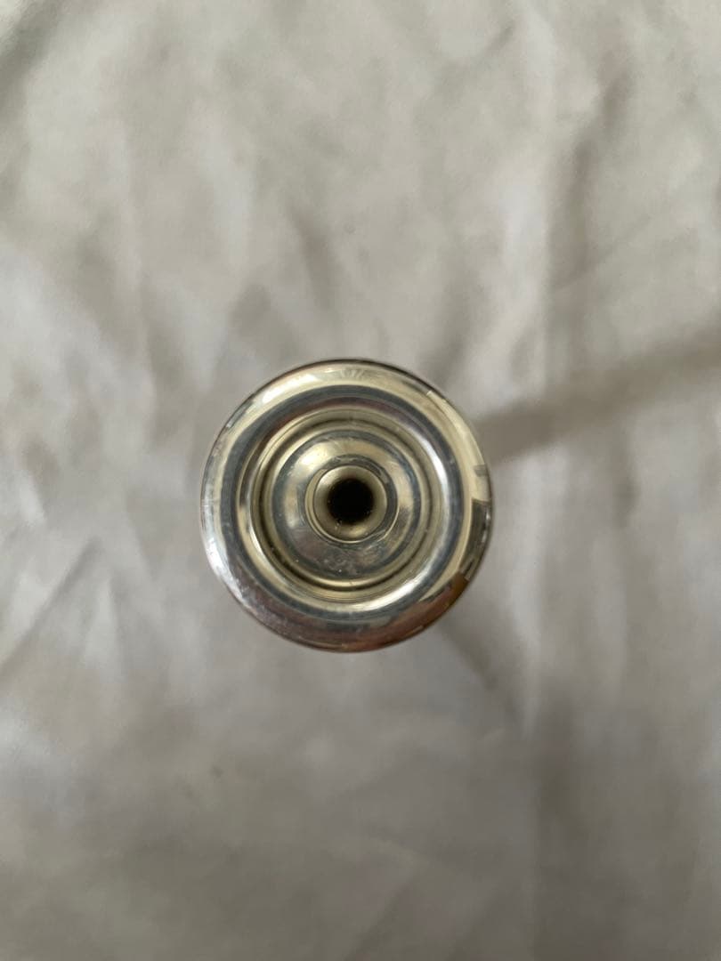 【レア】Bach バック 1X トランペット マウスピース 銀メッキ｜ほぼ未使用