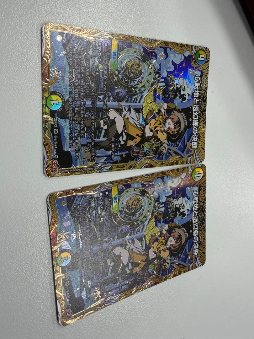 心転地と透幻郷の決断 パーフェクトアドベンチャー シークレット2枚