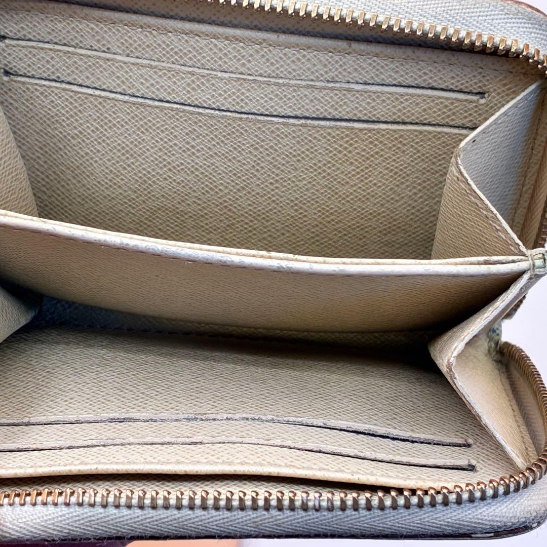 【付属品完備✨】ルイヴィトン ダミエ アズール ジッピーパース