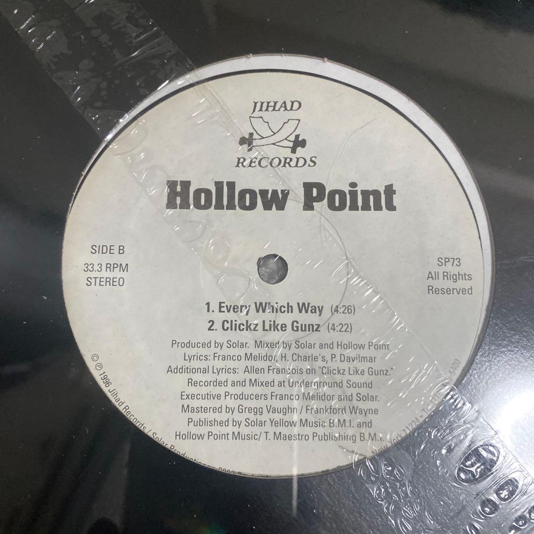 Hollow Point whose eye's EP 12inch 一枚のみ