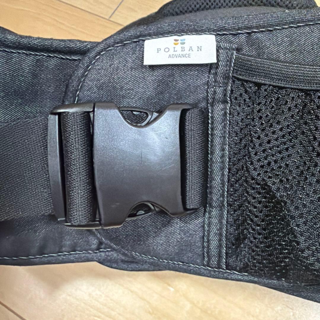 ポルバンのヒップシート(シングル・ダブルショルダー付き)