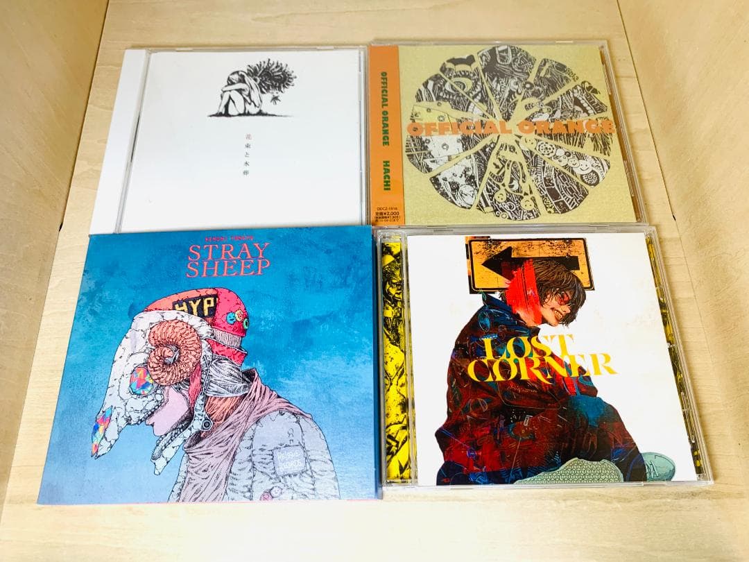 【未開封あり】 米津玄師 アルバム 全6枚+ハチ 全2枚 CD セット (帯付)