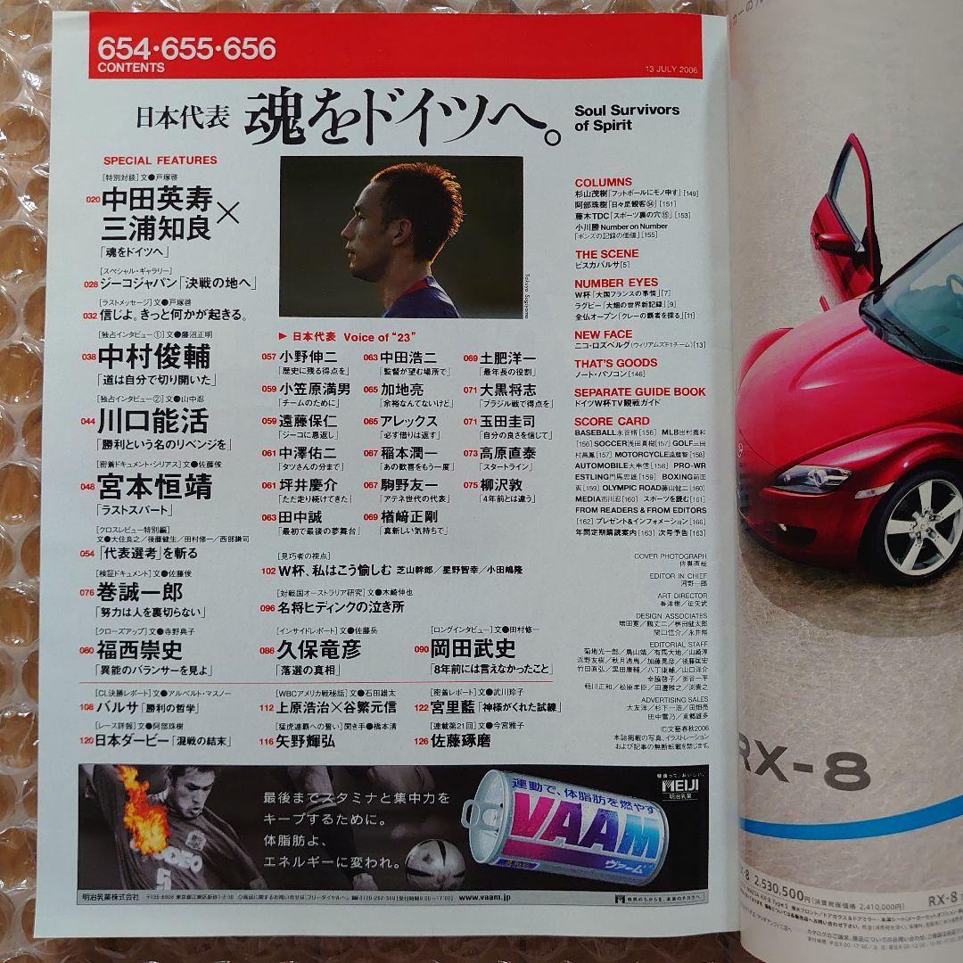 Sports　Graphic　Number 654・655・656