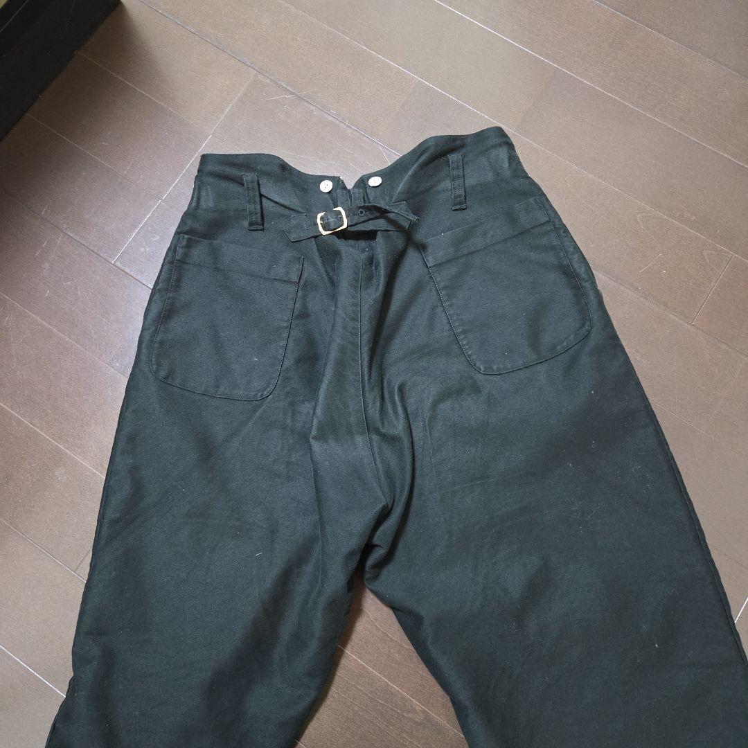 Gurank グランク モールスキン トラウザーズ シンチバック サイズ2