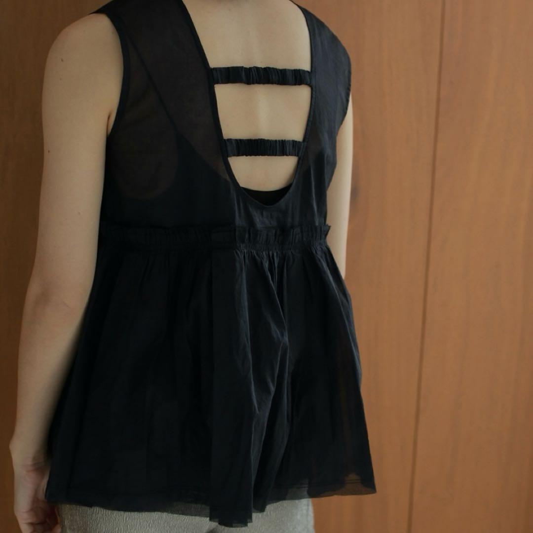 etsu　anuke アンヌーク Sheer Peplum Tops