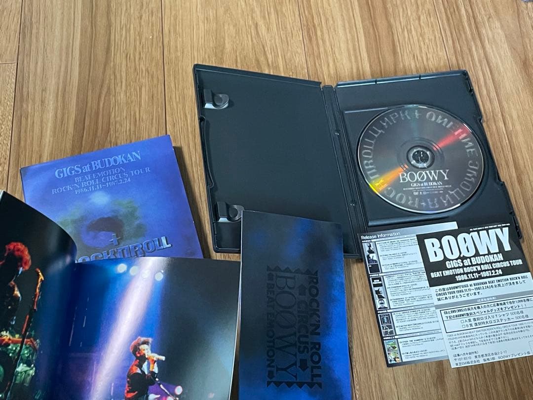 BOφWY ＤＶＤ４枚セット
