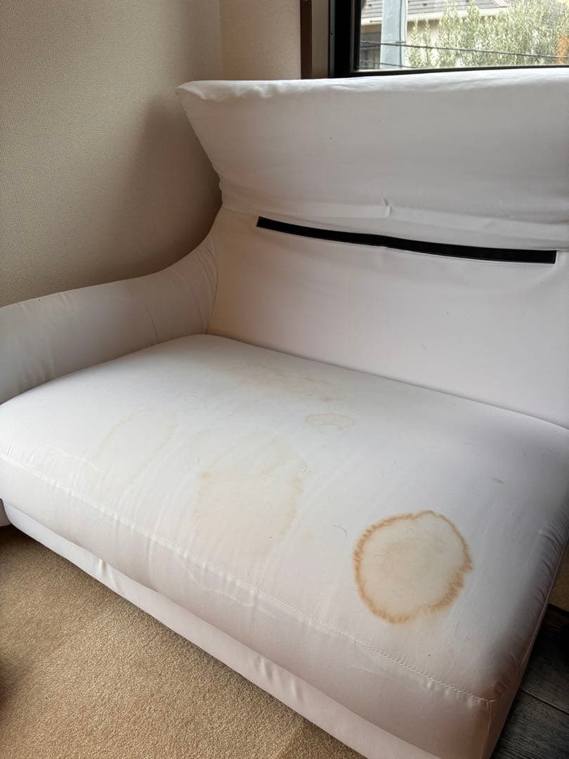 マルイチセーリング　LIFE ベージュ 1.5〜2人掛けソファ アームレスト付き