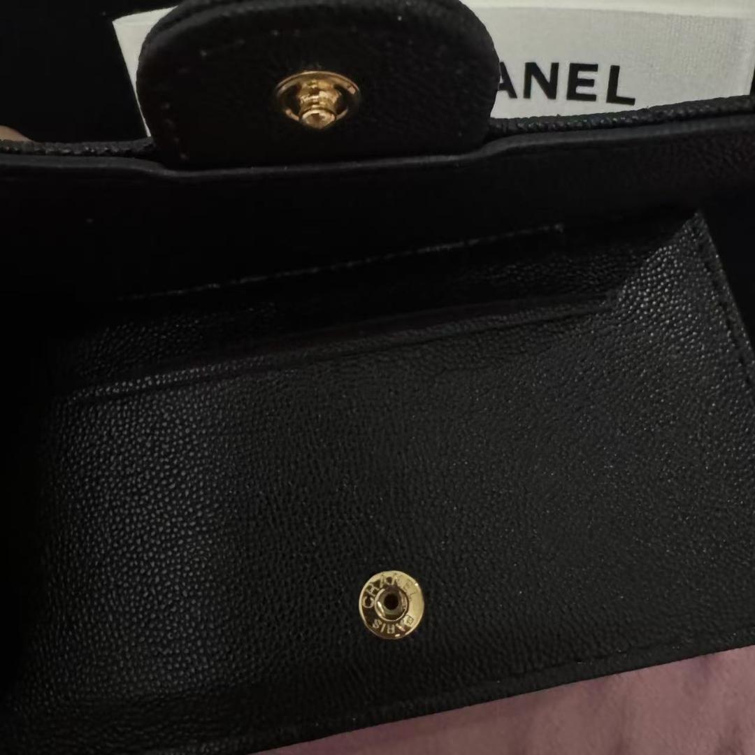 ブラック レザー フラグメントケース