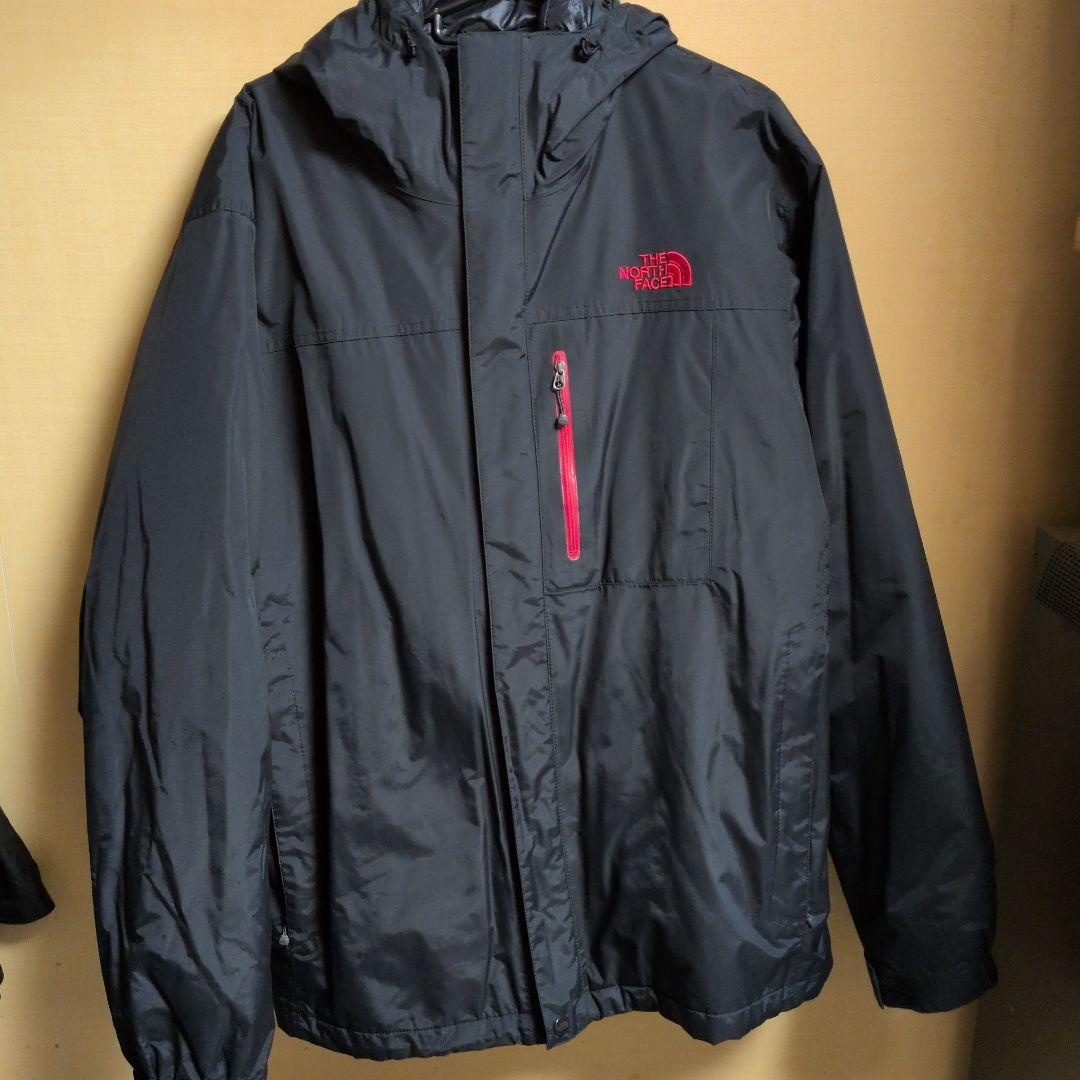 美品THE NORTH FACE ブラック マウンテンパーカー×ダウンジャケット