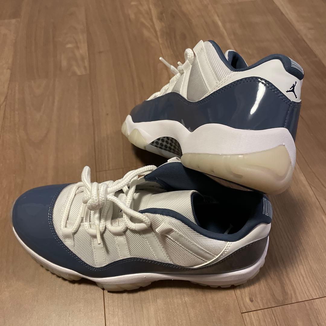 【新品】AIR JORDAN 11 レトロ LOW ディフューズドブルー