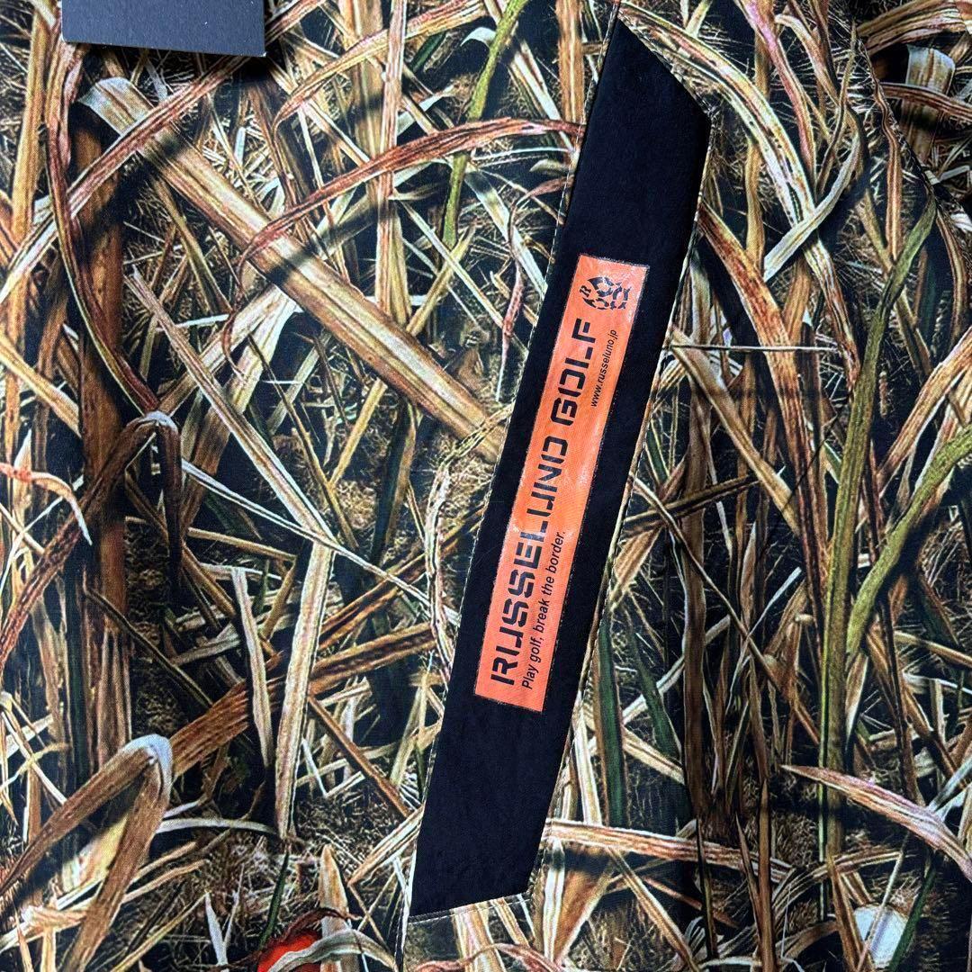 ラッセルノ 2WAY プルオーバー ブルゾン パンツ カモ セットアップ 上下L