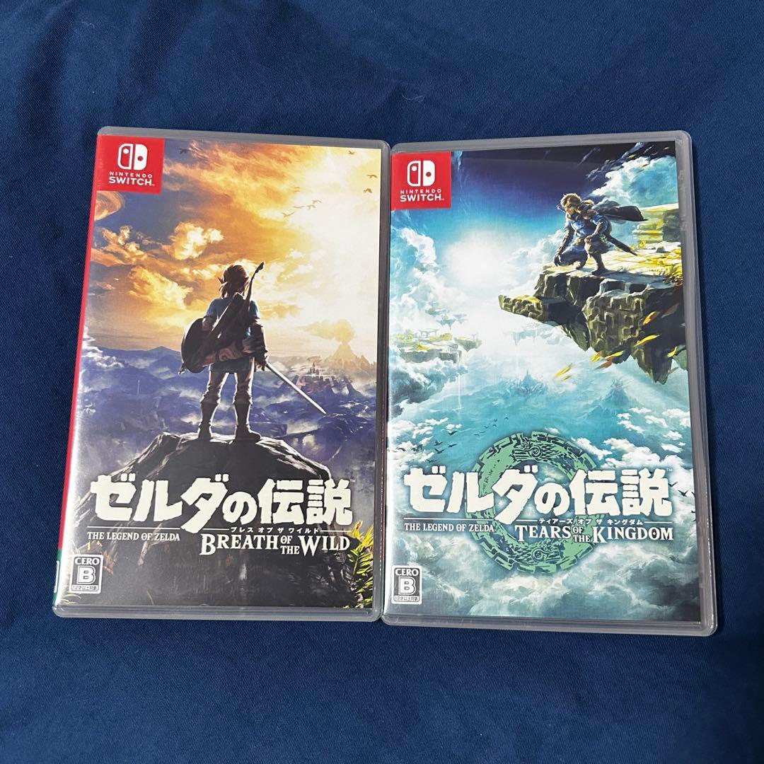 Switch ゼルダの伝説set ブレスオブザワイルド ティアーズオブキングダム