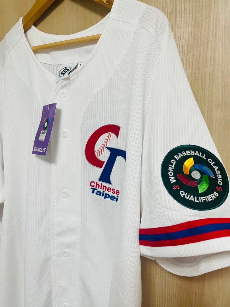 WBC 台湾代表 ユニフォーム 古林睿煬 陳傑憲 徐若熙 宋家豪 張奕 吳念庭