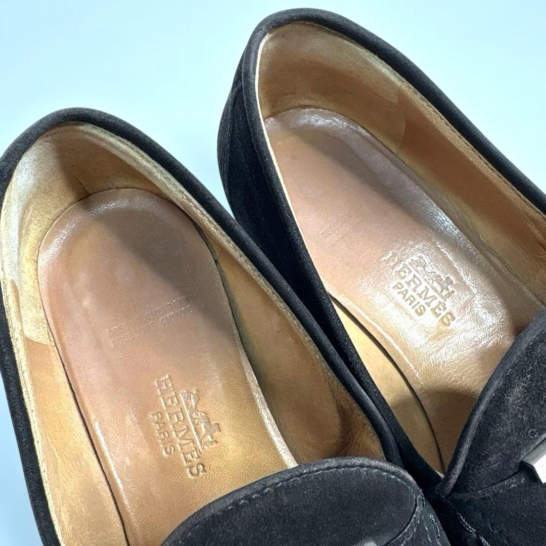 ふーちゃん エルメス HERMES ローファー モカシン コンスタンス