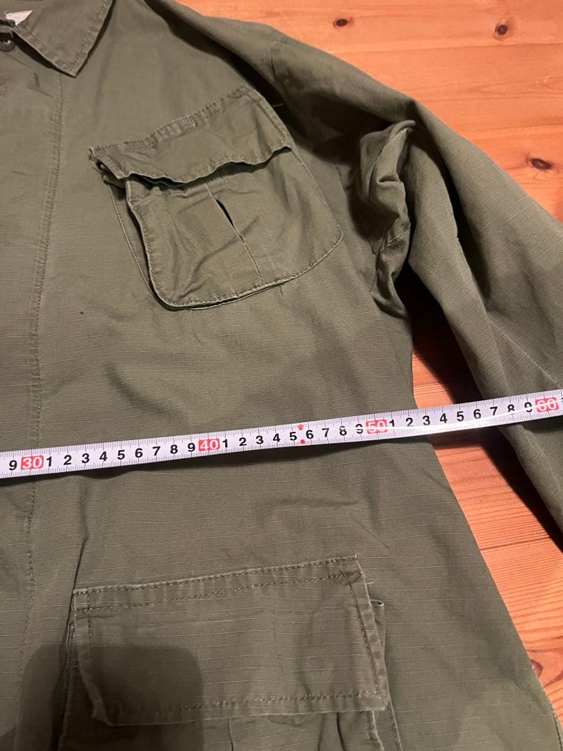 ジャングルファティーグジャケットlarge regular リップストップ60s