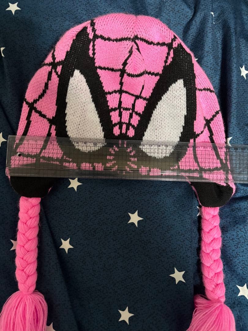 fti fuckthisindustryスパイダーマン ピンク ニット帽