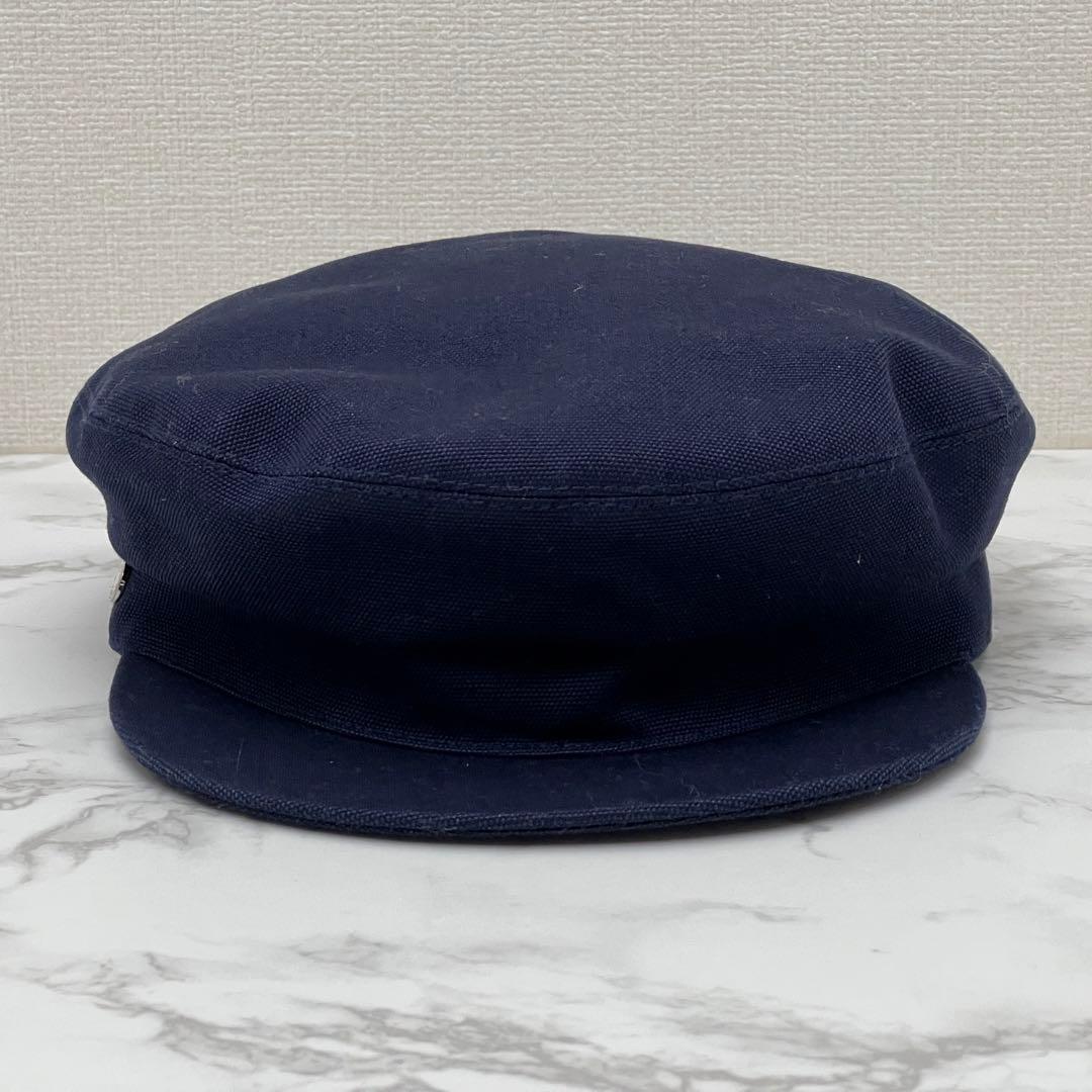 エルメス キャスケット セリエ 帽子 ネイビー HERMES